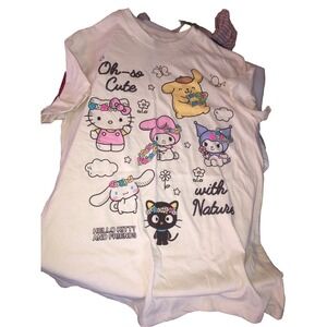 Hello Kitty And Friends T shirt "Oh So Cute With Nature" Fairy Girlhood XXS NWT